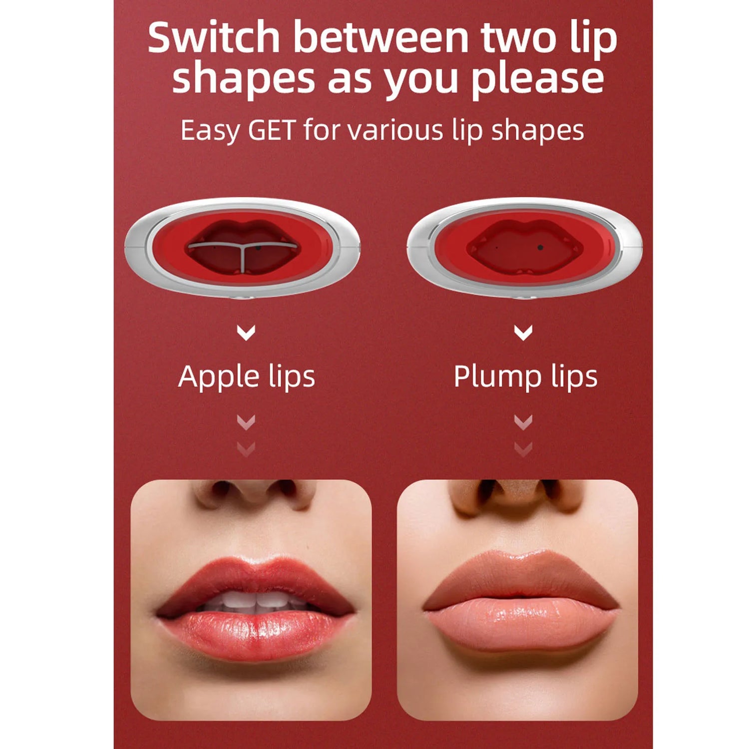 Electric Suction Lip Plumper Device Silicone Lip Enhancer Automatic Firming Lip Skin Beauty Tool for Women