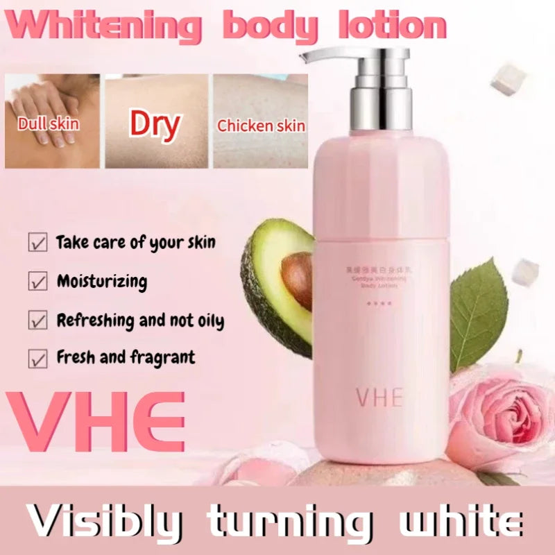 Niacinamide Brightening Body Moisturizing Lotion Non-Tightening Refreshing Oil Control Moisturizing Body Lotion 400ml