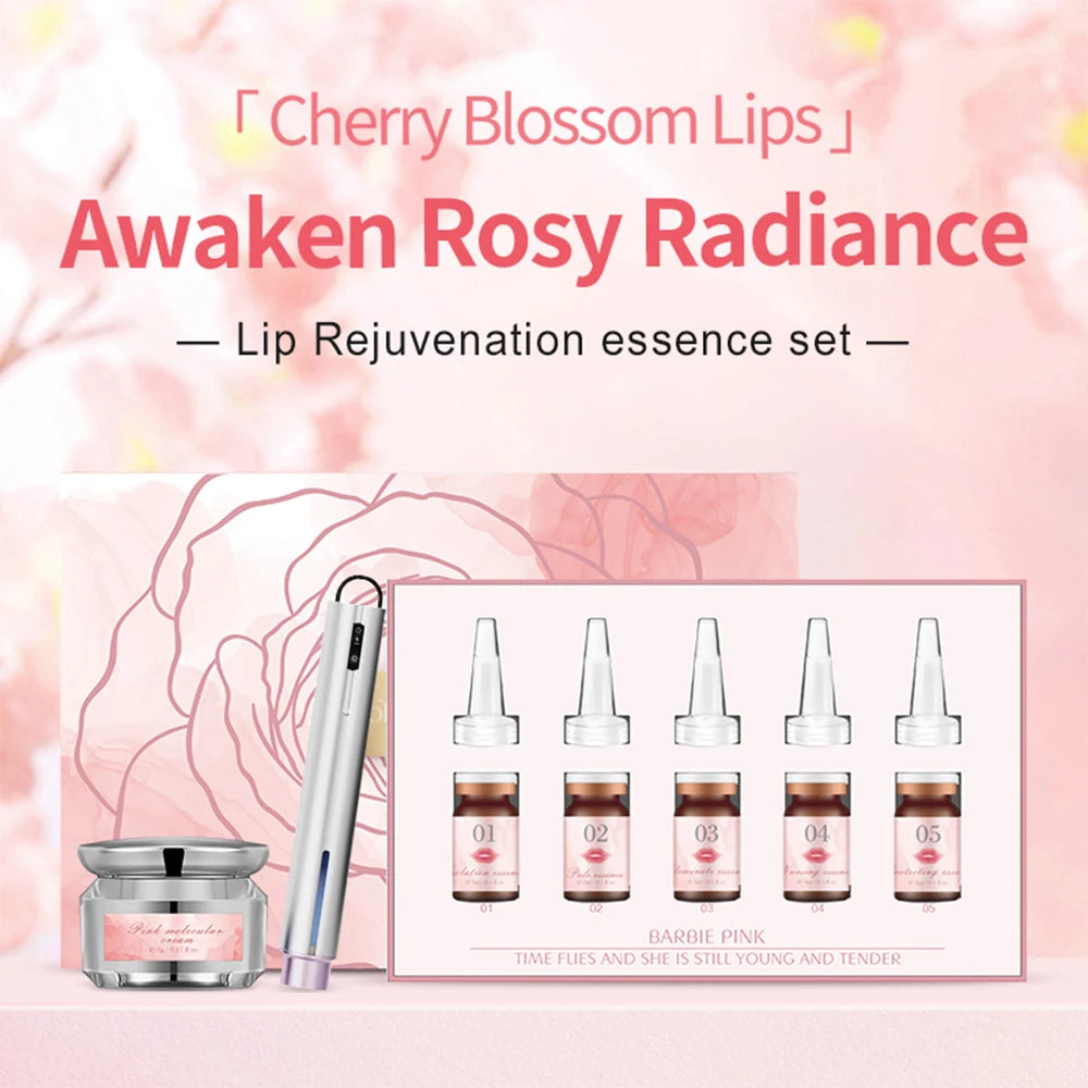 SOBER SKIN Natural Rose Lip Balm Lip Scrub Rose-Colored Lipstick Lips Rose Lip Care for Lip Care /Dark Lips