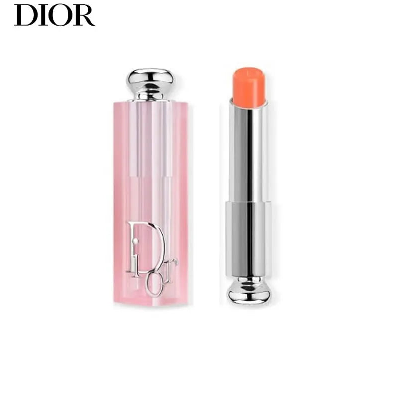 Christian Dior Addict Lip Glow Color Reviver Balm 001 Pink 004 Coral 3.2g Hydrating Plumping Lip Care Long Lasting Moisturizer