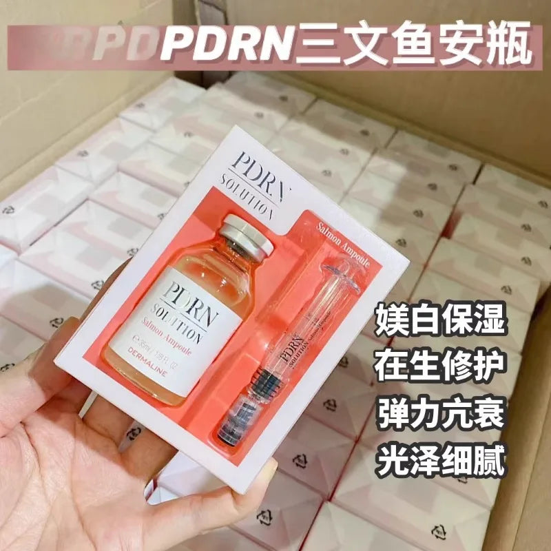 Original Korean Essence 35ml PDRN Salmon Centella Asiatica Vitamin Ampoule Serum Moisturizing Nourishing Skin Tighten Repair