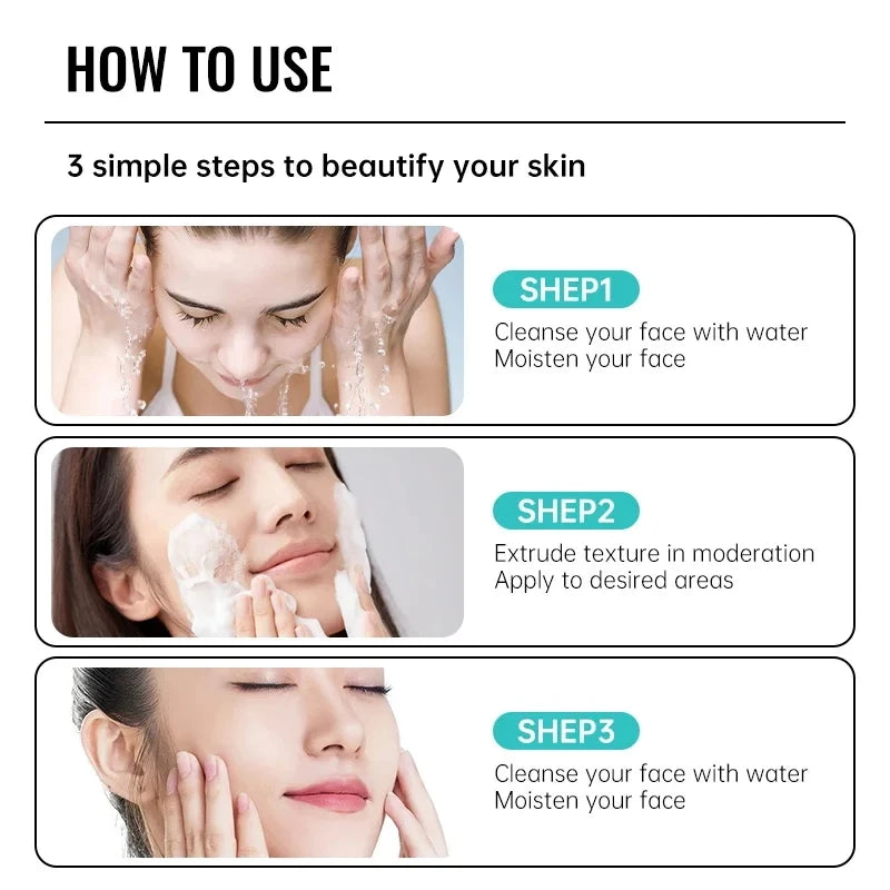 Salicylic Acid Acne Reduce Face Cream Faded Pimple Spots Deep Cleaning Pore Acne Scar Oil Control Moisturizing Skincare Product